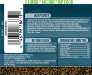 GloFish® Microcrisp Food Label